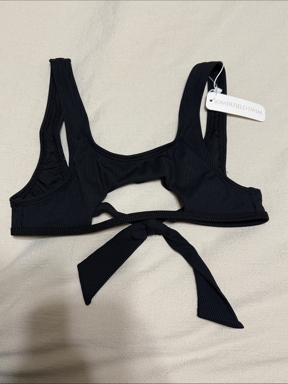 Somerfield Swim Laguna Top in Midnight
